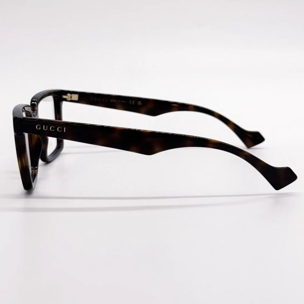 NEW GUCCI EYEGLASSES GG1540O 002 HAVANA UNISEX EYEWEAR GUCCI